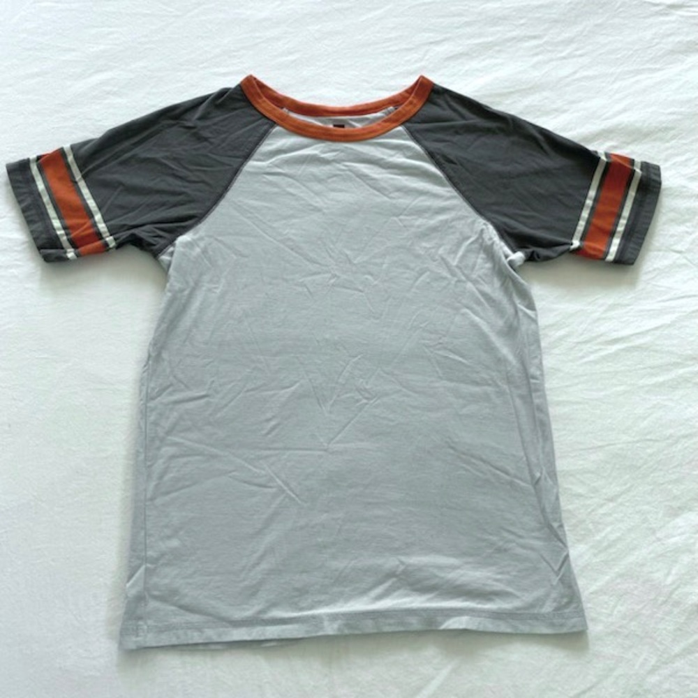 Tea Collection raglan- sleeve baseball tee, kids 16